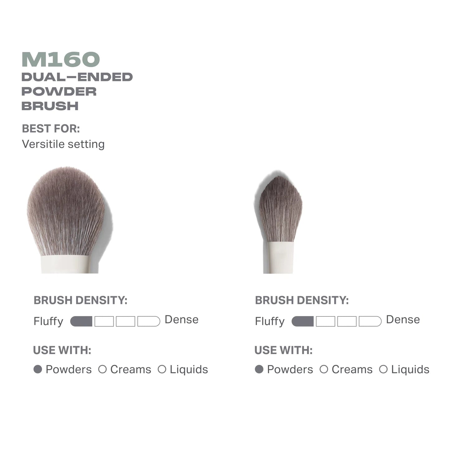Morphe M160 Dual-Ended Powder Brush