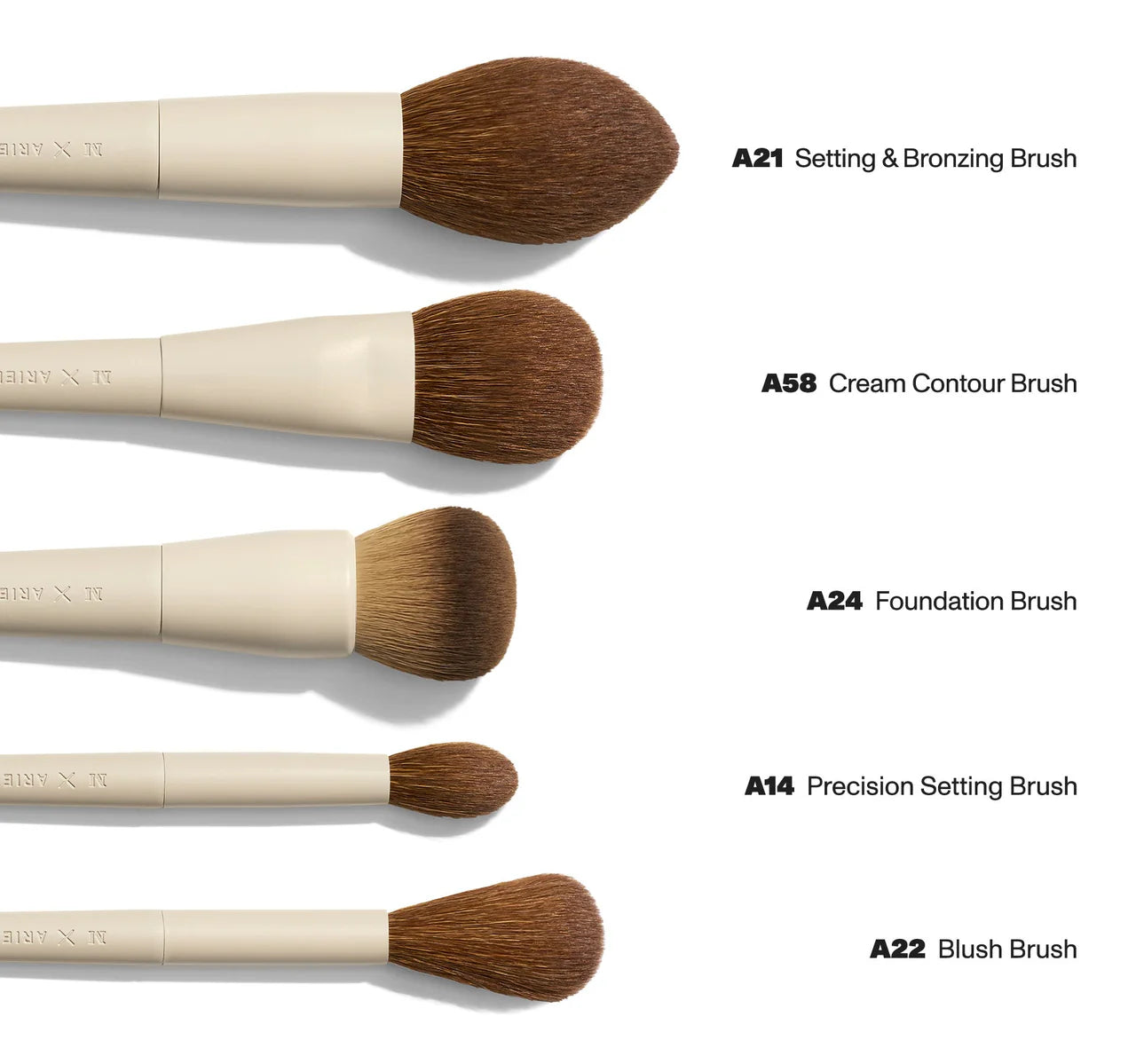 Morphe - Signature Face 5-Piece Face Brush Set