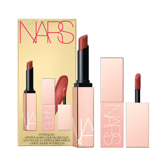 Nars - Afterglow Lipstick & Mini Liquid Blush Duo