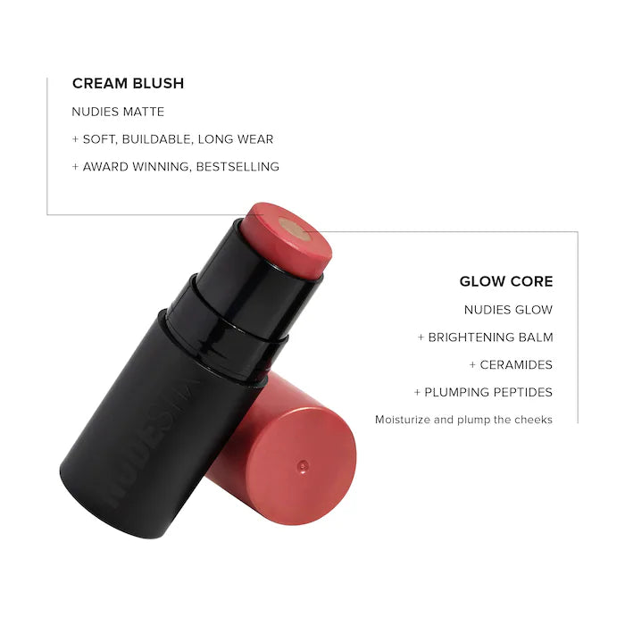 NUDESTIX  Nudies Matte Blush + Glow Core