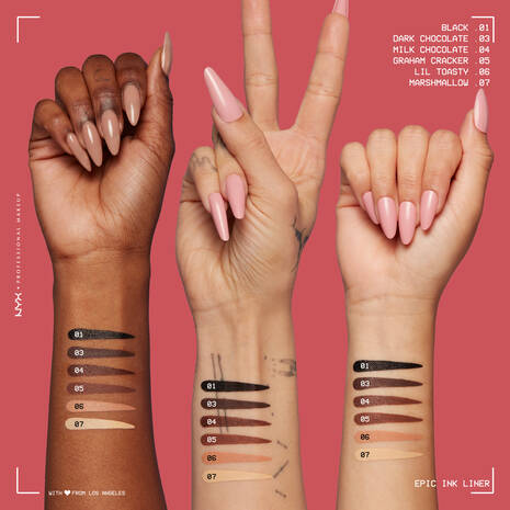 Epic Ink Waterproof Liquid Eyeliner - Brown