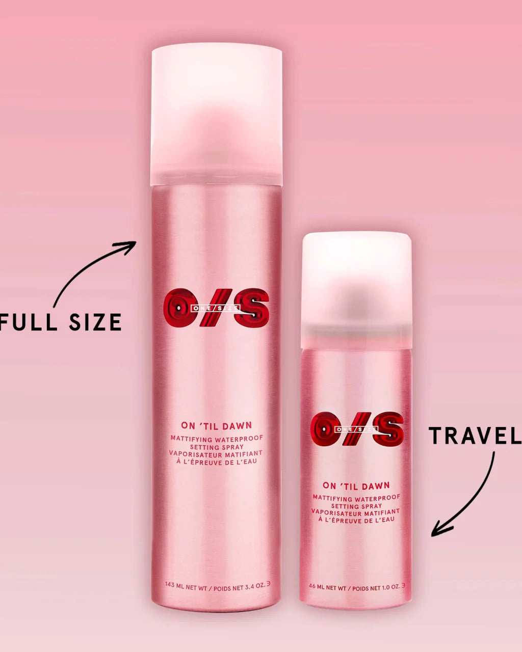 ONESIZE - ON ‘TIL DAWN MATTIFYING WATERPROOF SETTING SPRAY - Full Size