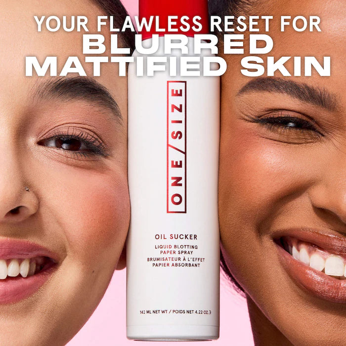 One size Oil sucker Liquid Blotting Paper Touch Up Spray