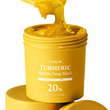 P.CALM Turmeric Bubble Deep Mask 90g