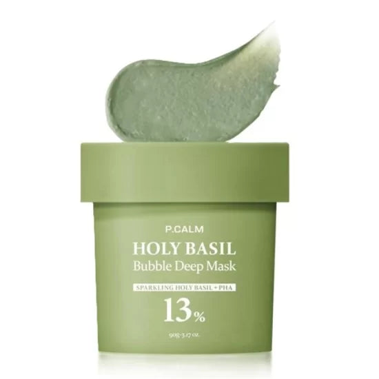P.Calm - Holy Basil Bubble Deep Mask 90g