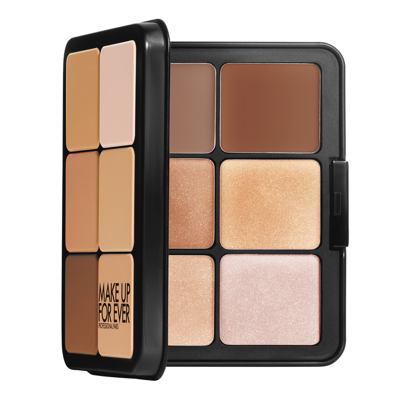Makeup Forever HD SKIN SCULPTING PALETTE Face sculpt palette: contour, blush & highlight