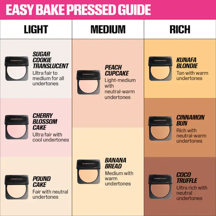 Huda Beauty - EASY BAKE PRESSED POWDER