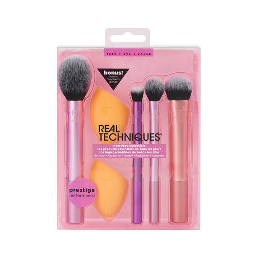 Real Techniques Everyday Essentials Brushes Set