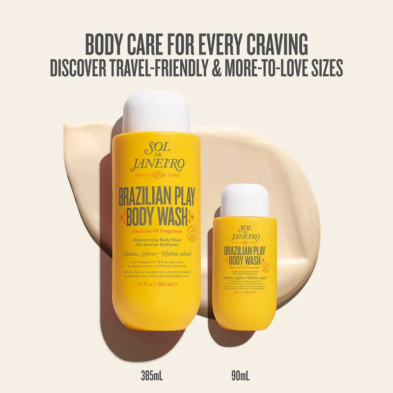 Sol de Janeiro Brazilian Play Moisturizing Shower Cream-Gel
