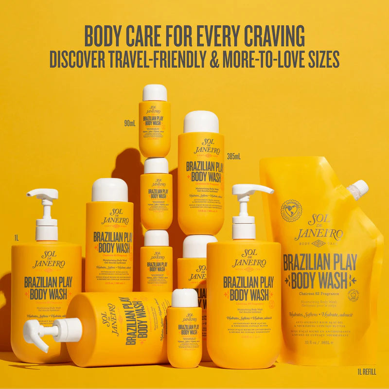 Sol de Janeiro Brazilian Play Moisturizing Shower Cream-Gel