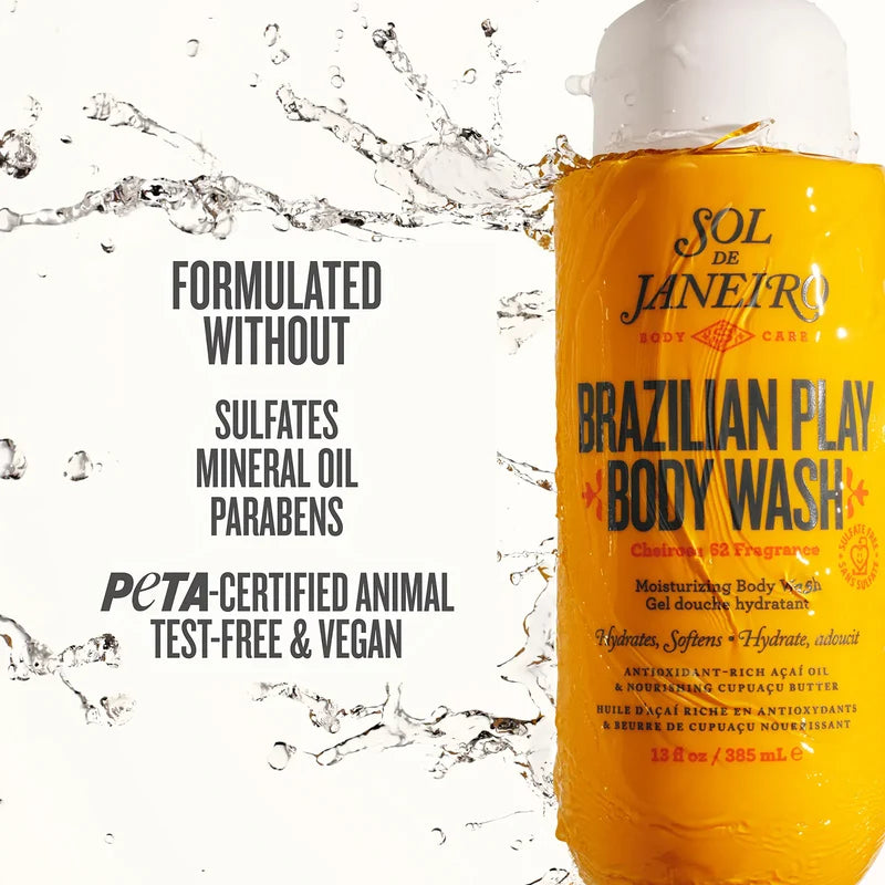 Sol de Janeiro Brazilian Play Moisturizing Shower Cream-Gel