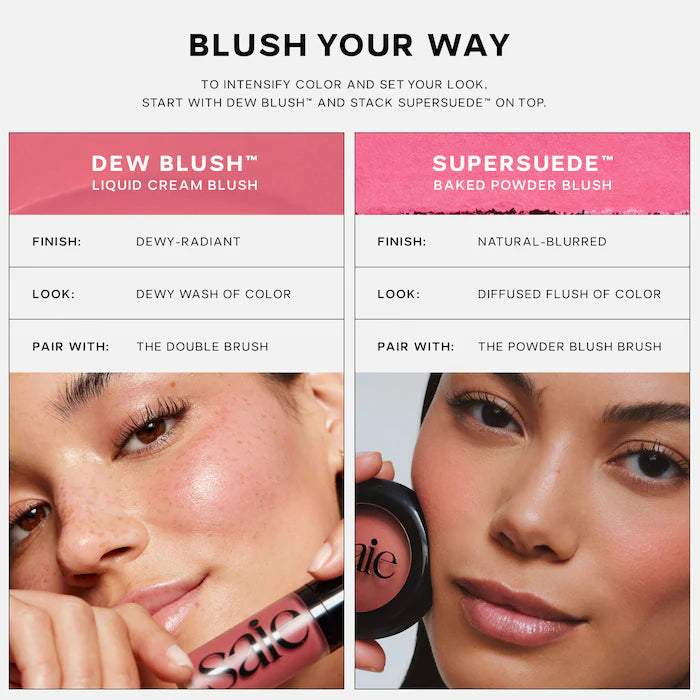 Saie  Dew Blush Liquid Cream Blush