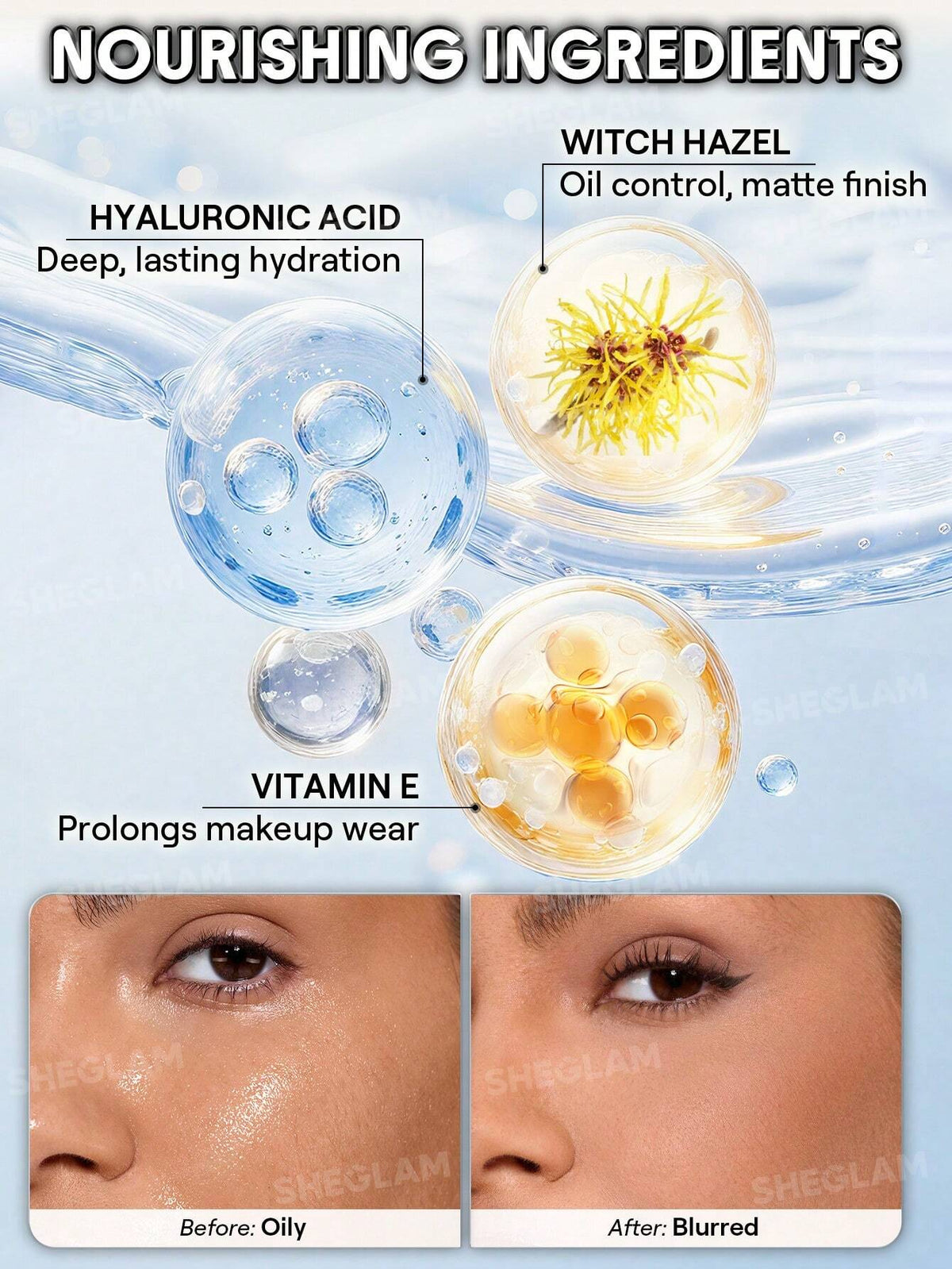 Sheglam Camera On Blurring Waterproof Setting Spray