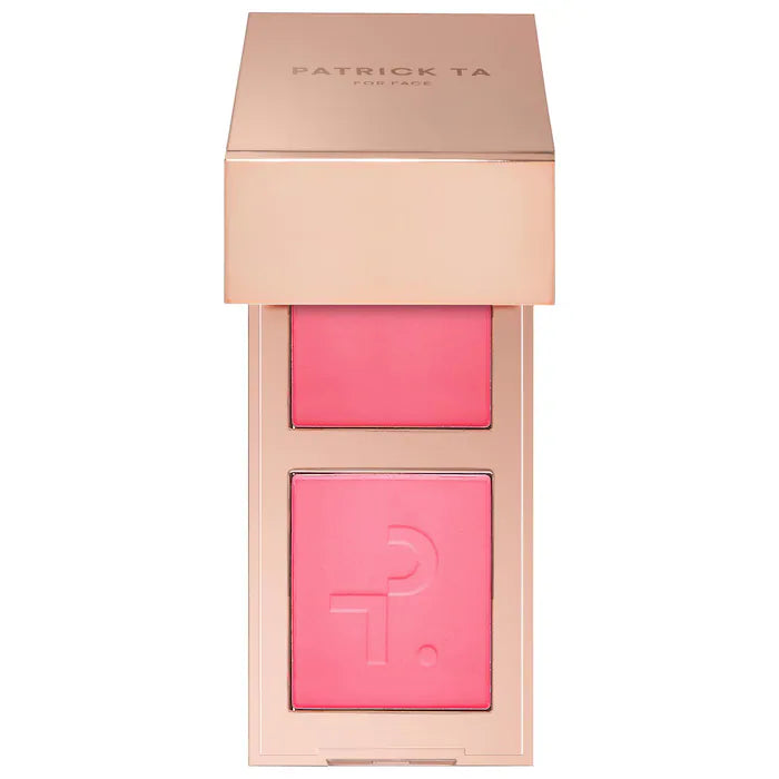 PATRICK TA  Major Headlines Double-Take Crème & Powder Blush Duo Mini