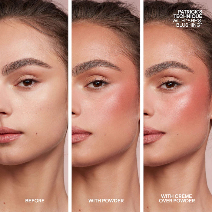 PATRICK TA  Major Headlines Double-Take Crème & Powder Blush Duo Mini