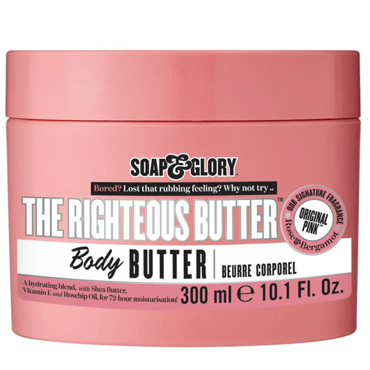 Soap and glory righteous MOISTURISING BODY BUTTER