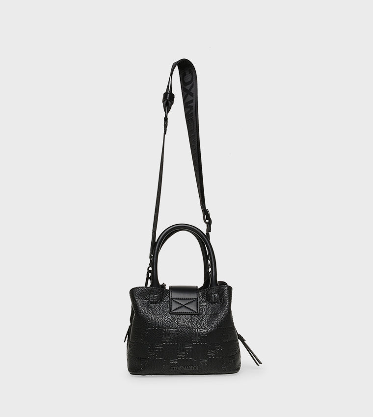 Steve Madden BTENOR-C Monogram Patterned Satchel Bag