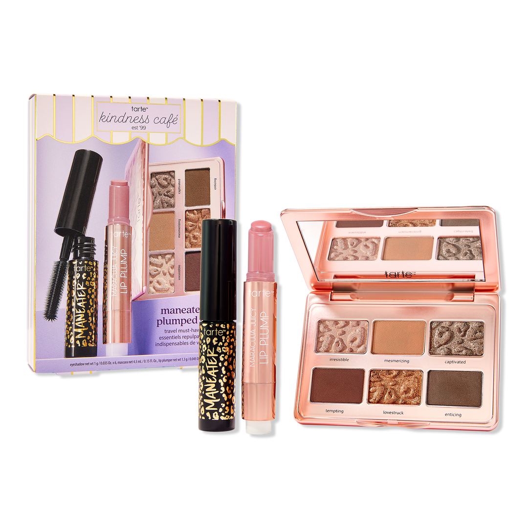 Tarte Kindness Cafe Maneater Plumped Up Travel Must-Haves