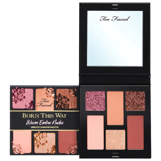 Too Faced- Born This Way Natural Nudes Mini Eye Shadow Palette- Warm Smolder Nudes