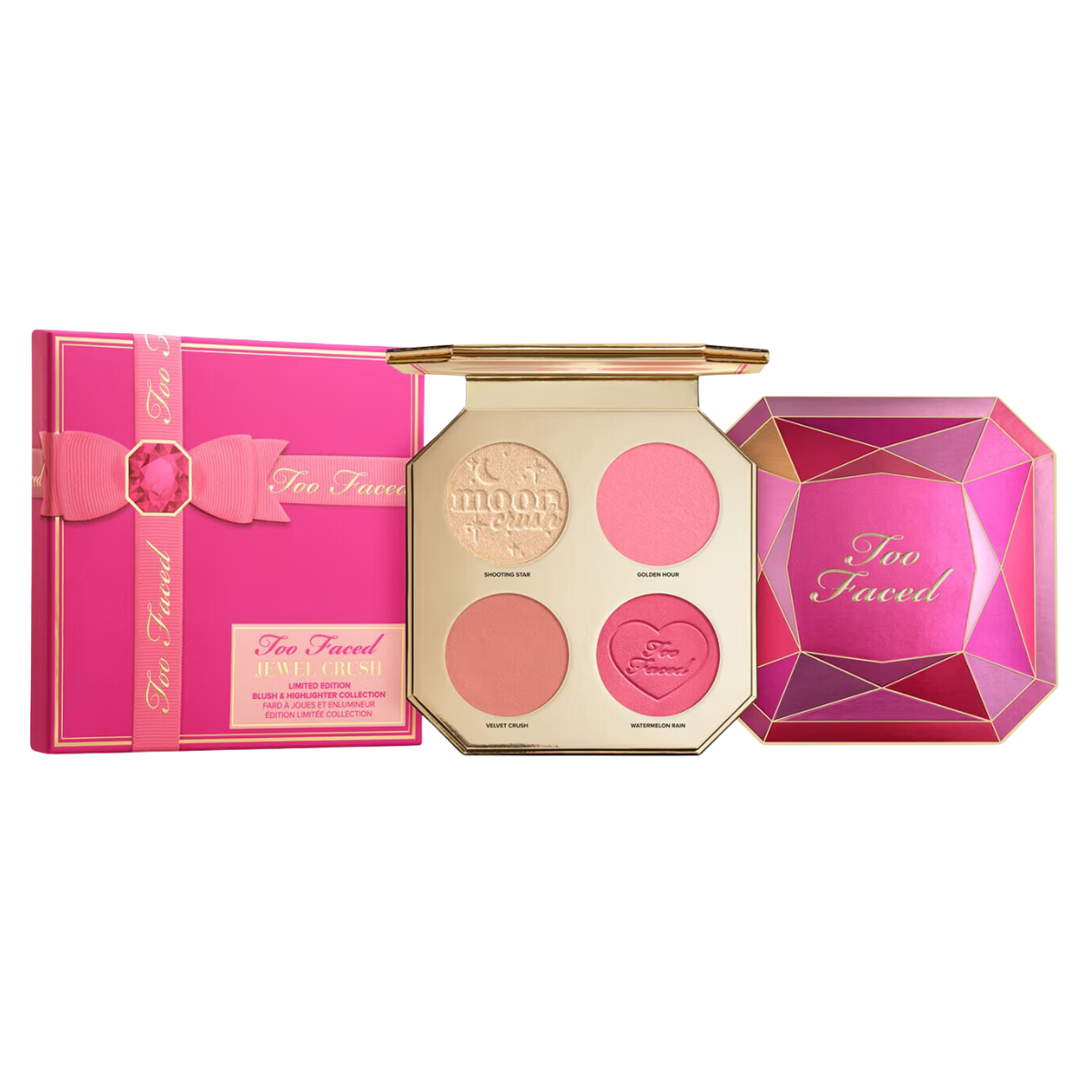 Jewel Crush Blush & Highlighter Face Palette