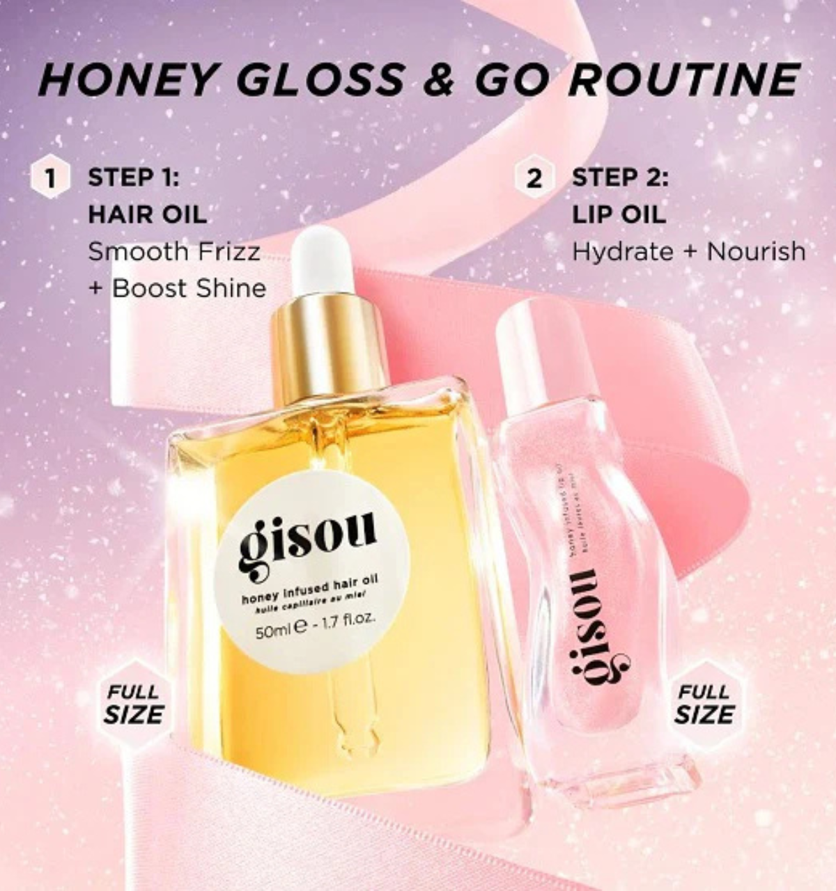 GISOU - Honey Gloss & Go Duo Value Set