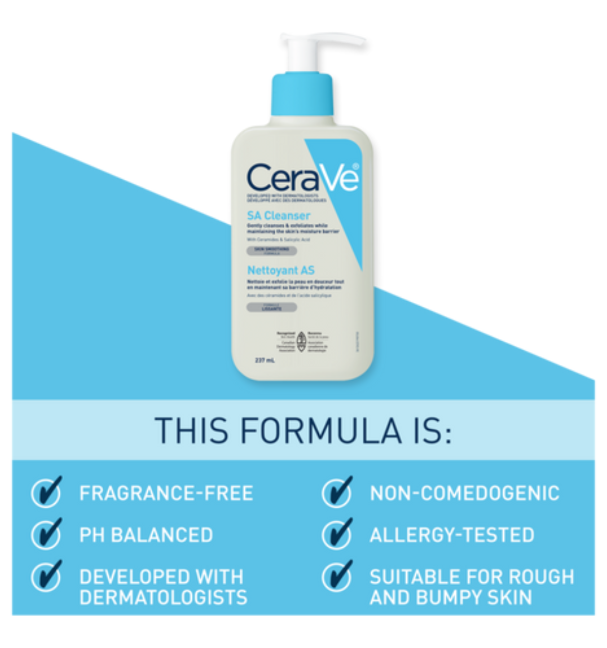 CeraVe - Renewing SA Cleanser - 237ml