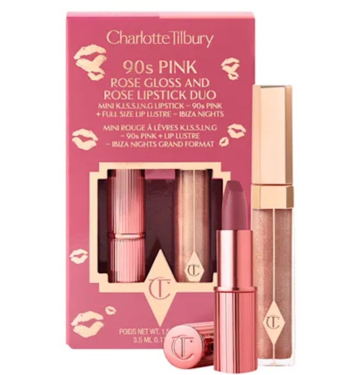 Charlotte Tilbury GLOSS & LIPSTICK DUO 90s PINK