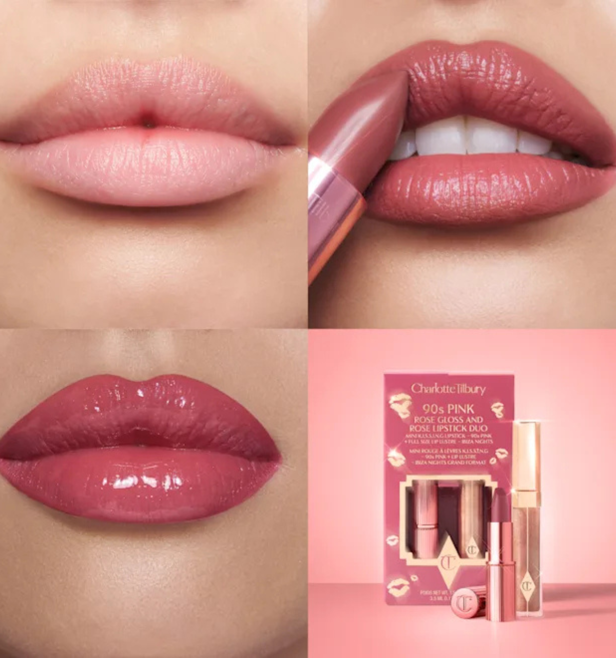 Charlotte Tilbury GLOSS & LIPSTICK DUO 90s PINK