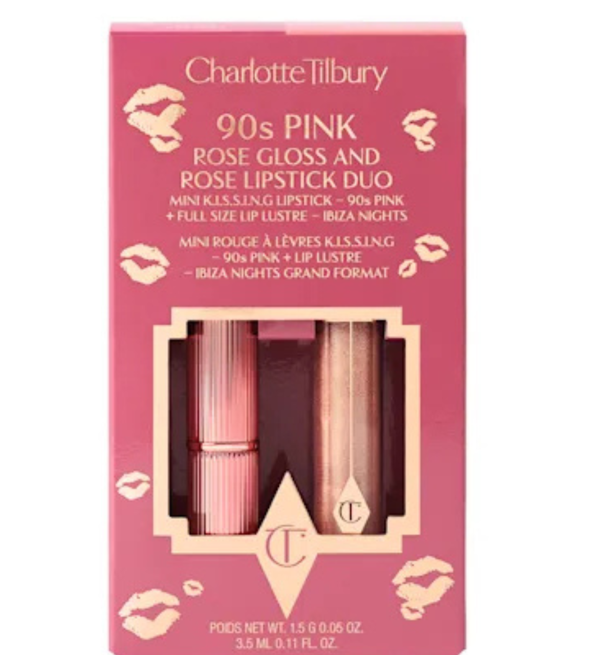 Charlotte Tilbury GLOSS & LIPSTICK DUO 90s PINK