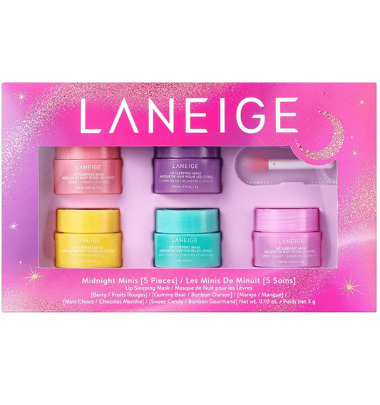 LANEIGE MIDNIGHT MINIS SET OF 5