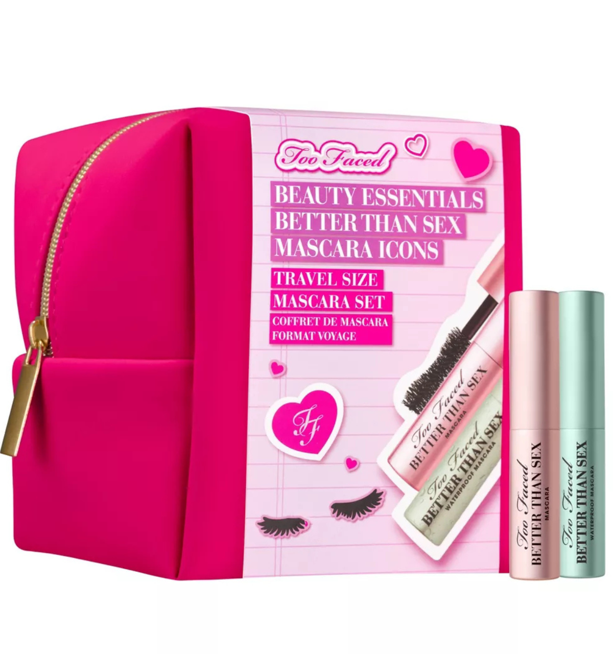 Too Faced Beauty Essentials: Better Than Sex Mascara Icons - 0.34oz/3pc - Ulta Beauty