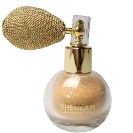 Sheglam Go Go Glow Highlighting Body Glitter Mist Cf6 Gold Os