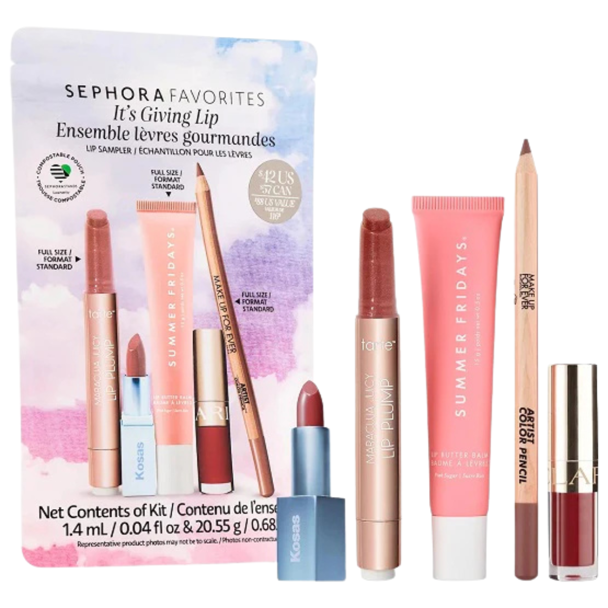 Sephora - It's Giving Lip Value Set