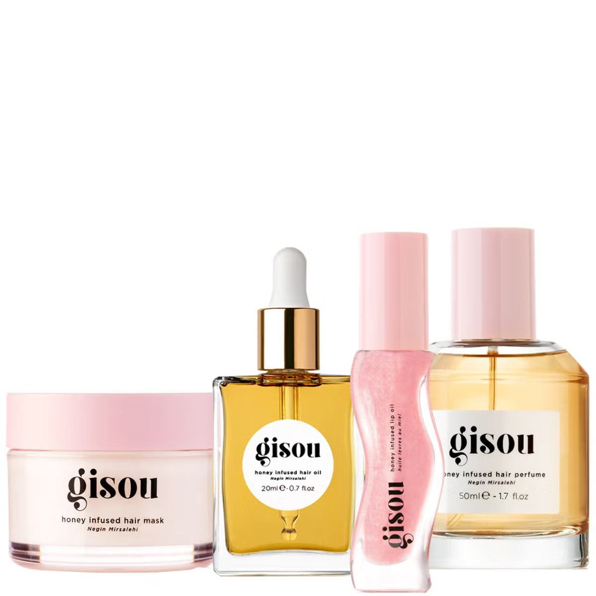 Gisou Honey Gloss Hydration Heroes Hair Value Set