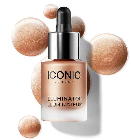 ICONIC LONDON Illuminator | Liquid Highlighting Drops for a Radiant Glow, Cruelty-Free, Vegan Makeup