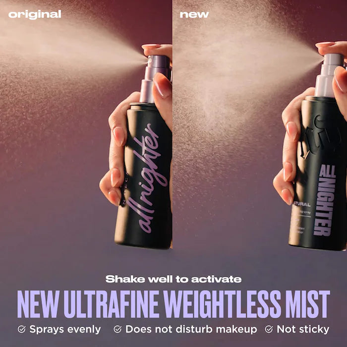 Urban Decay  All Nighter Waterproof Natural Finish Setting Spray with 24HR Wear 118 Ml