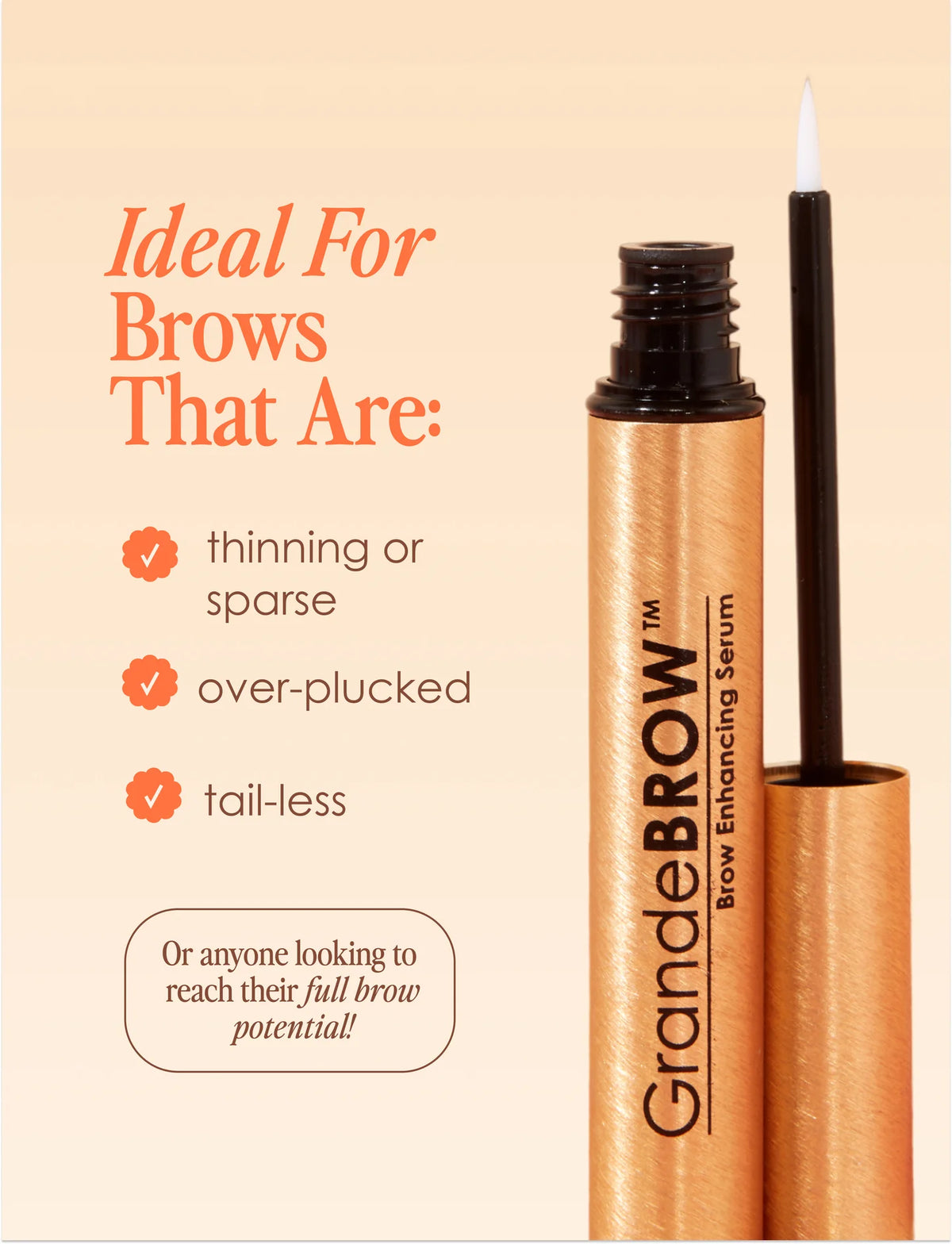 GrandeBROW Brow Enhancing Serum Travel Size 1.5ML