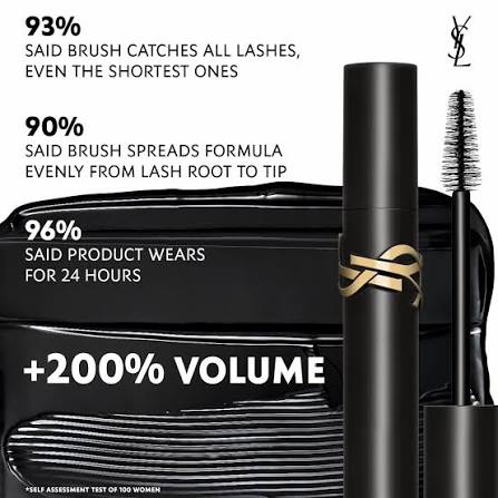 Ysl Lash Clash Extreme Volume Mascara - Black
