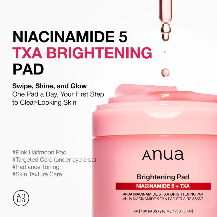 Anua Niacinamide 5 TXA Brightening Pad 60 Pads
