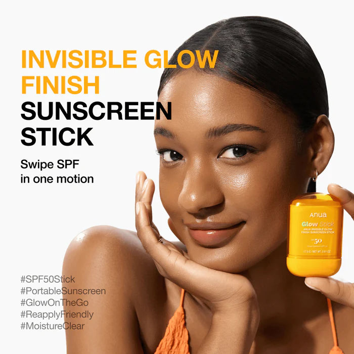 Anua - Invisible Glow Finish Sunscreen Stick SPF 50 PA++++ 18g