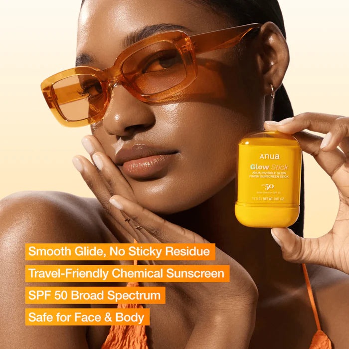 Anua - Invisible Glow Finish Sunscreen Stick SPF 50 PA++++ 18g