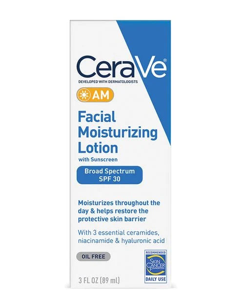 CERAV AM Facial Moisturizing Lotion with Sunscreen