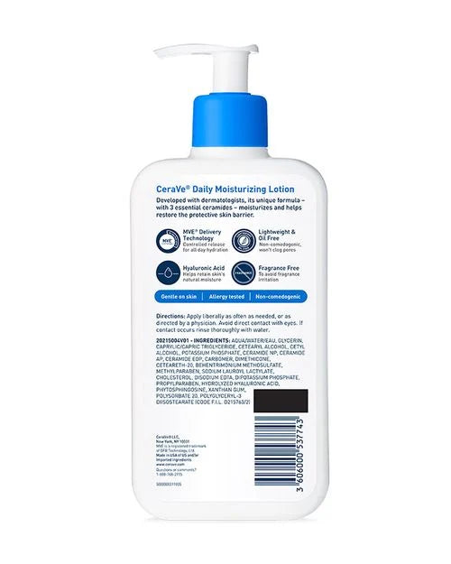 CeraVe Daily moisturizing lotion for normal to dry skin