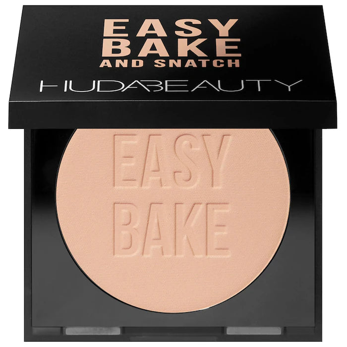 HUDA Easy Bake and Snatch Pressed Talc-Free Powder