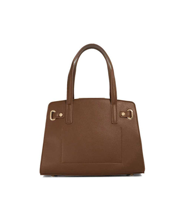 Dune London Dinidefine Medium Belted Tote Bag - Brown