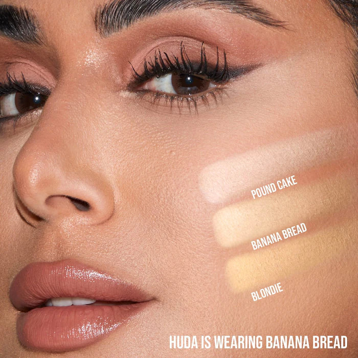 HUDA Easy Bake and Snatch Pressed Talc-Free Powder