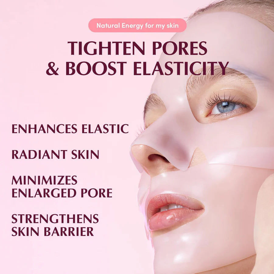 EQQUALBERRY Collagen Pore-tight up Hydrogel Mask (Single Sheet)