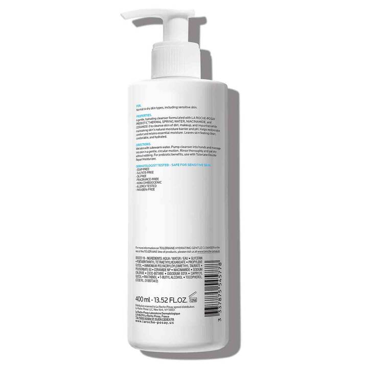 LA Roche Posay Toleriane Hydrating Gentle Facial Cleanser 400Ml
