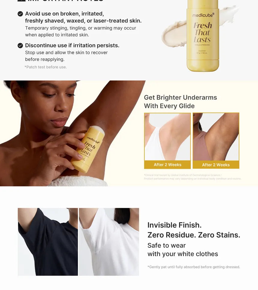 medicube - Vanilla & Pistachio Deodorant