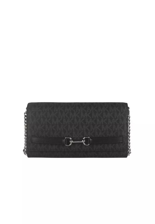 Michael Kors - Carson Large Signature Logo Convertible Crossbody Bag In Black